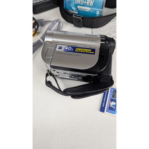 Sony hybrid camcorder dead stock untested Selling PARTS complete set DCR-DVD NWT - Picture 2 of 14